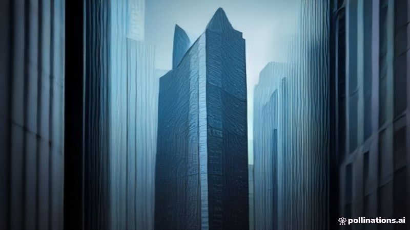 漫巴士缓缓行驶在城市道路上，车窗外的风景在不断流动